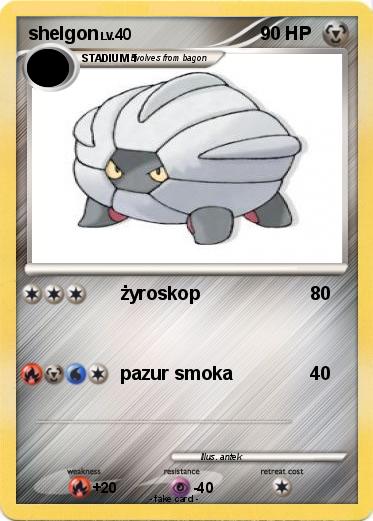 Pokemon shelgon