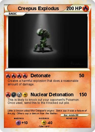 Pokemon Creepus Explodus