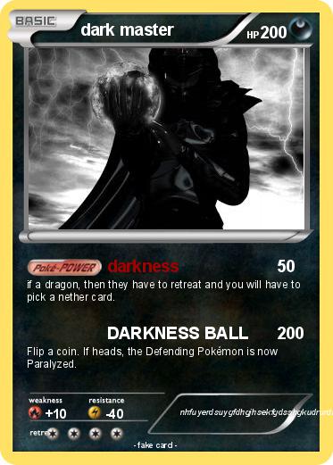 Pokemon dark master