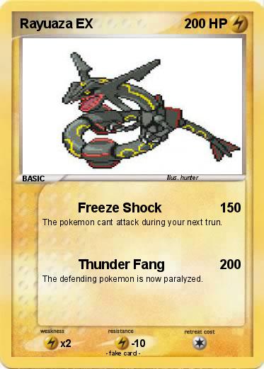 Pokemon Rayuaza EX