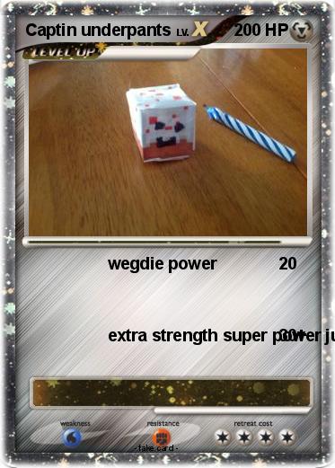 Pokemon Captin underpants