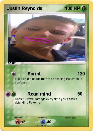 Pokemon Justin Reynolds