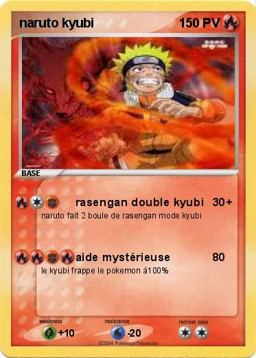 Pokemon naruto kyubi