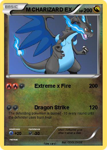 Pokemon M CHARIZARD EX