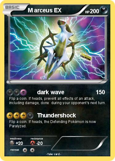 Pokemon M arceus EX