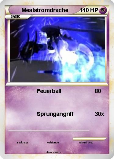 Pokemon Mealstromdrache
