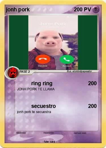 Pokemon jonh pork