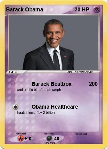 Pokemon Barack Obama