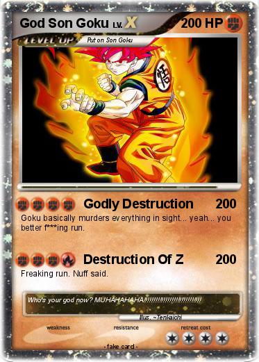 Pokemon God Son Goku