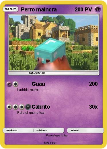 Pokemon Perro maincra