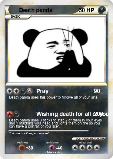 Pokemon Death panda