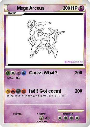 Pokemon Mega Arceus
