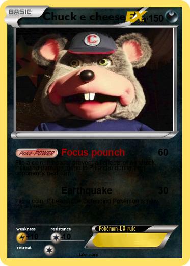 Pokemon Chuck e cheese