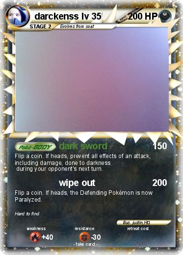 Pokemon darckenss lv 35