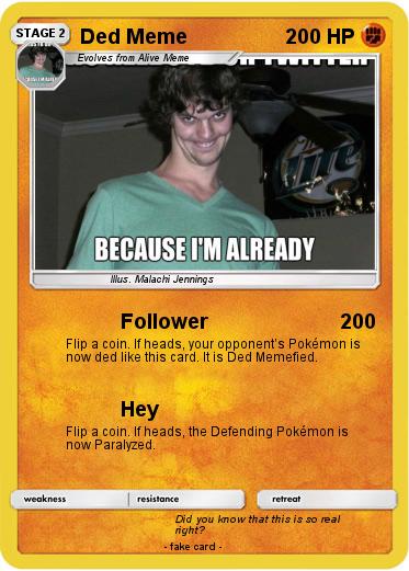 Pokemon Ded Meme