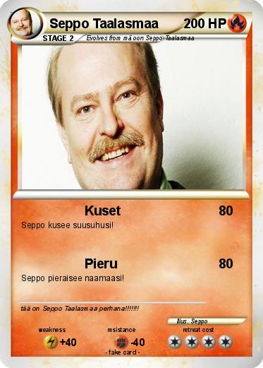 Pokemon Seppo Taalasmaa
