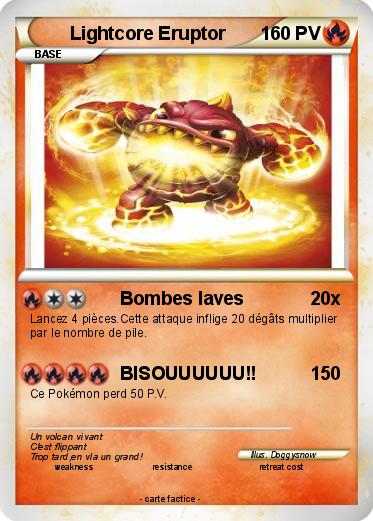 Pokemon Lightcore Eruptor