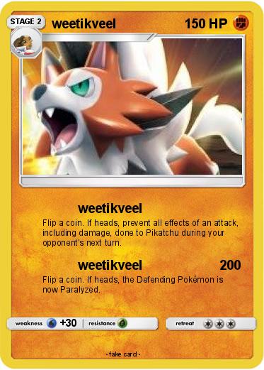 Pokemon weetikveel