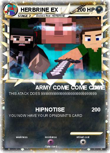 Pokemon HERBRINE EX