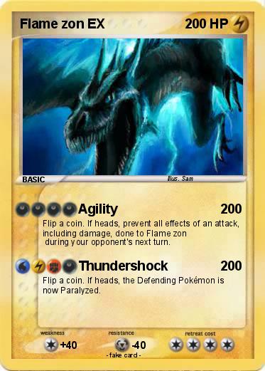 Pokemon Flame zon EX