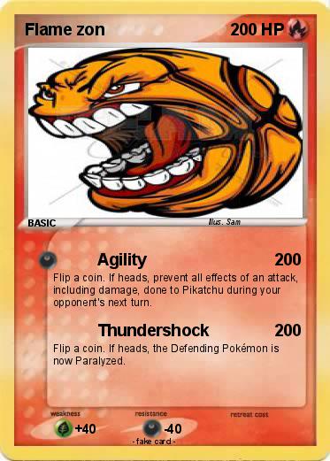 Pokemon Flame zon