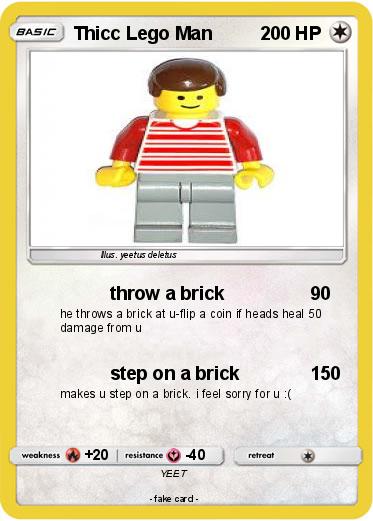 Pokemon Thicc Lego Man