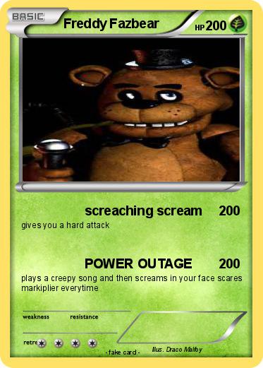 Pokemon Freddy Fazbear