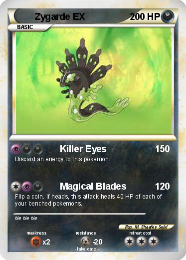 Pokemon Zygarde EX