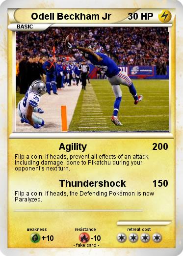 Pokemon Odell Beckham Jr