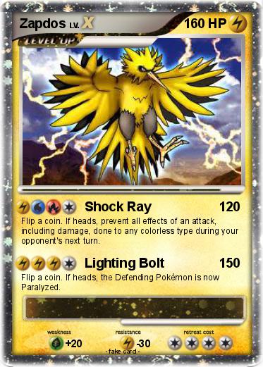 Pokemon Zapdos