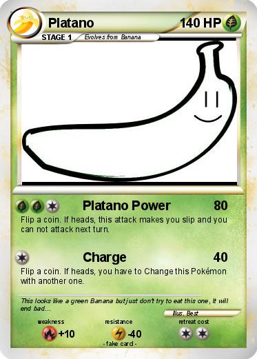 Pokemon Platano