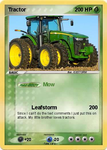 Pokemon Tractor