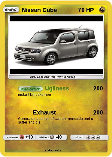Pokemon Nissan Cube