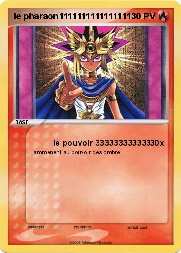 Pokemon le pharaon111111111111111