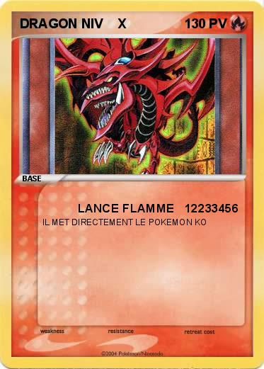 Pokemon DRAGON NIV    X