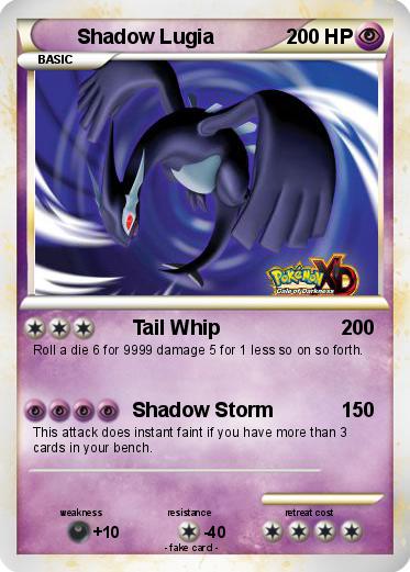 Pokemon Shadow Lugia