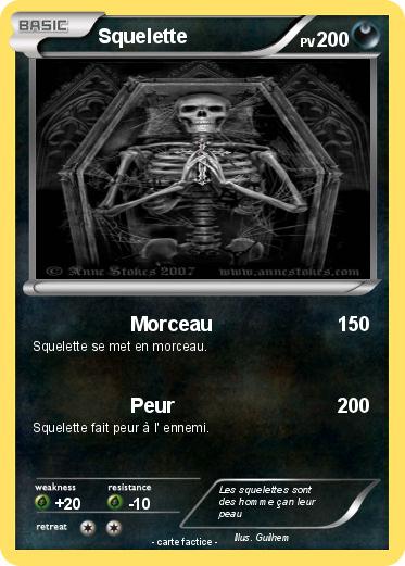 Pokemon Squelette