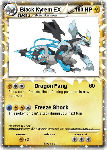 Pokemon Black Kyrem EX