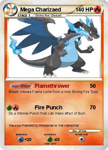 Pokemon Mega Charizaed