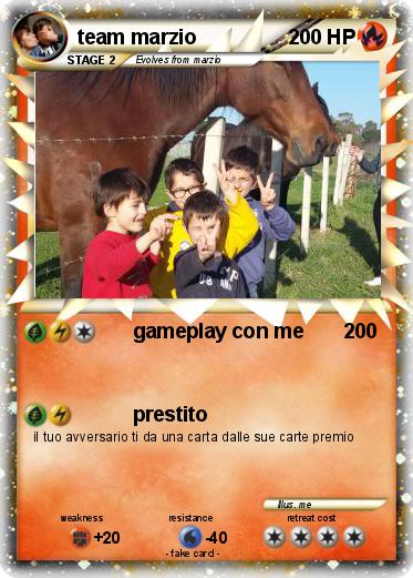 Pokemon team marzio