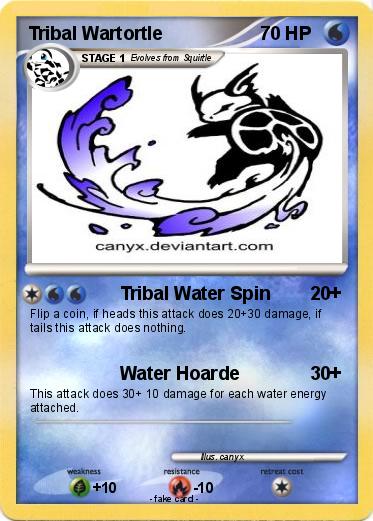 Pokemon Tribal Wartortle