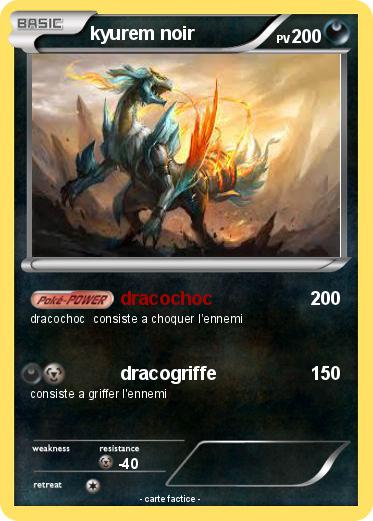 Pokemon kyurem noir