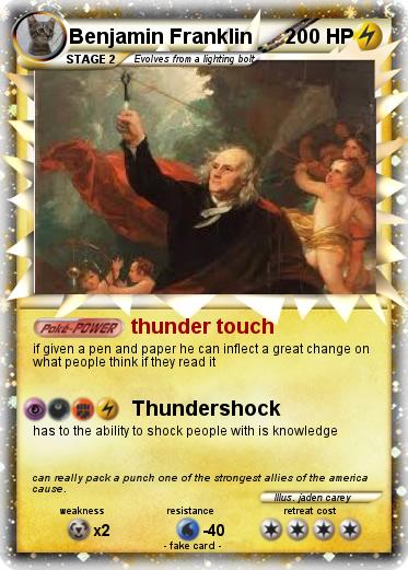 Pokemon Benjamin Franklin