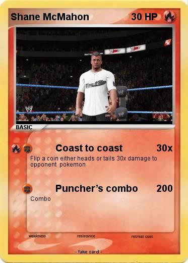 Pokemon Shane McMahon