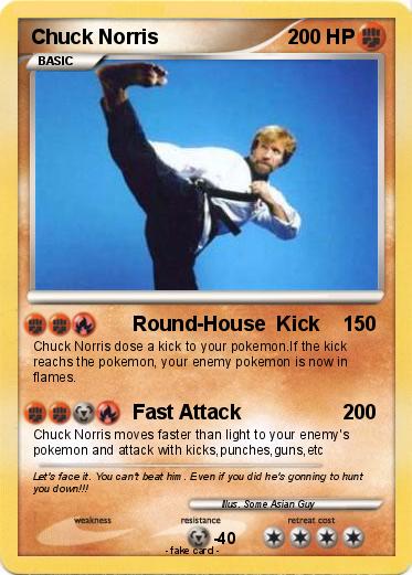 Pokemon Chuck Norris