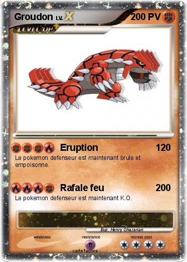 Pokemon Groudon