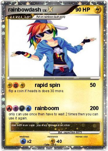Pokemon rainbowdash