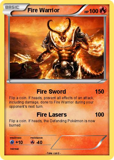 Pokemon Fire Warrior