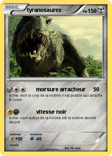 Pokemon tyranosaurex