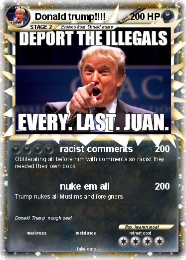 Pokemon Donald trump!!!!